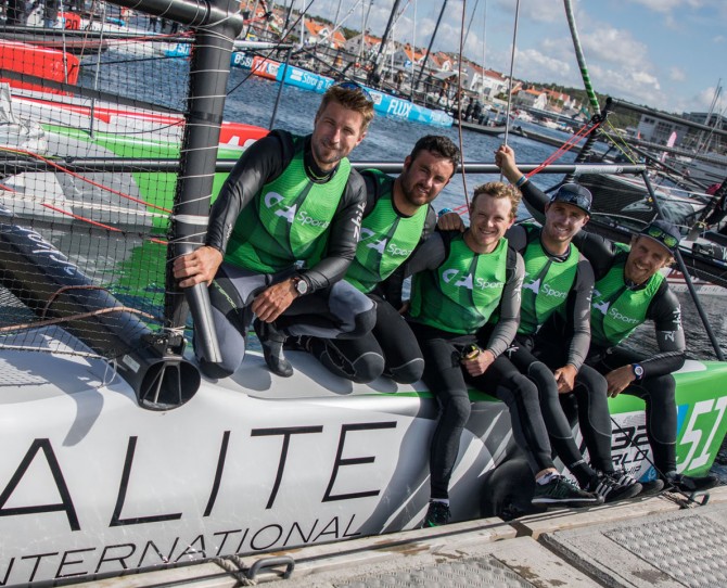 CFA Sport: Thomas Zajac - Österike, Chris Steele - Nya Zeeland, Cameron Seagreen - Australien, Hayden Goodridge Nya Zeeland/USA och Fredrik Aurell - Göteborg. CFA Sport: Thomas Zajac - Österike, Chris Steele - Nya Zeeland, Cameron Seagreen - Australien, Hayden Goodridge Nya Zeeland/USA och Fredrik Aurell - Göteborg.