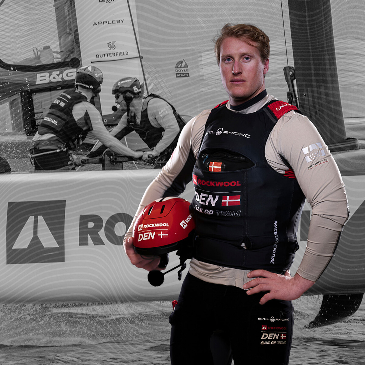 SailGP: 9 båtar till start och en svensk grinder