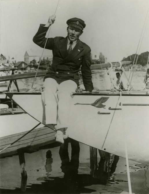 Tore Holm. Foto Sjöhistoriska Museet